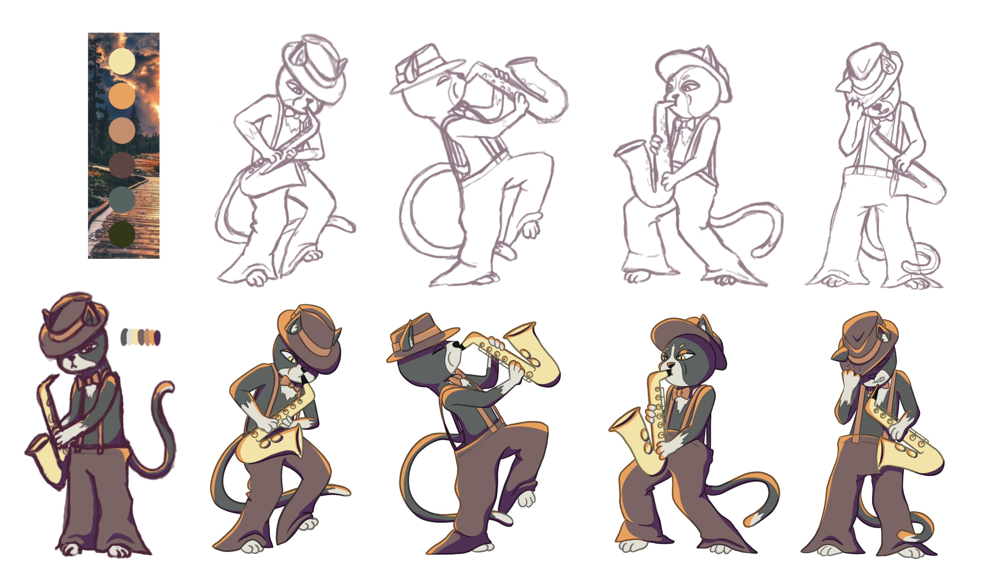 Cat concept art